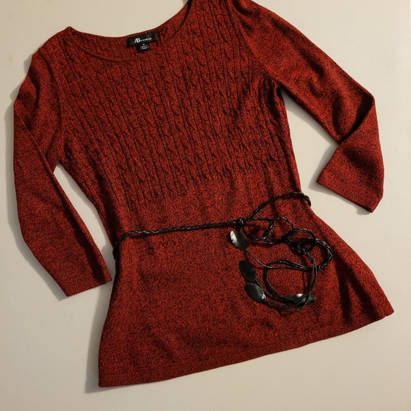 AB Studio Pull-Over Sweater Top - Picture 2 of 6